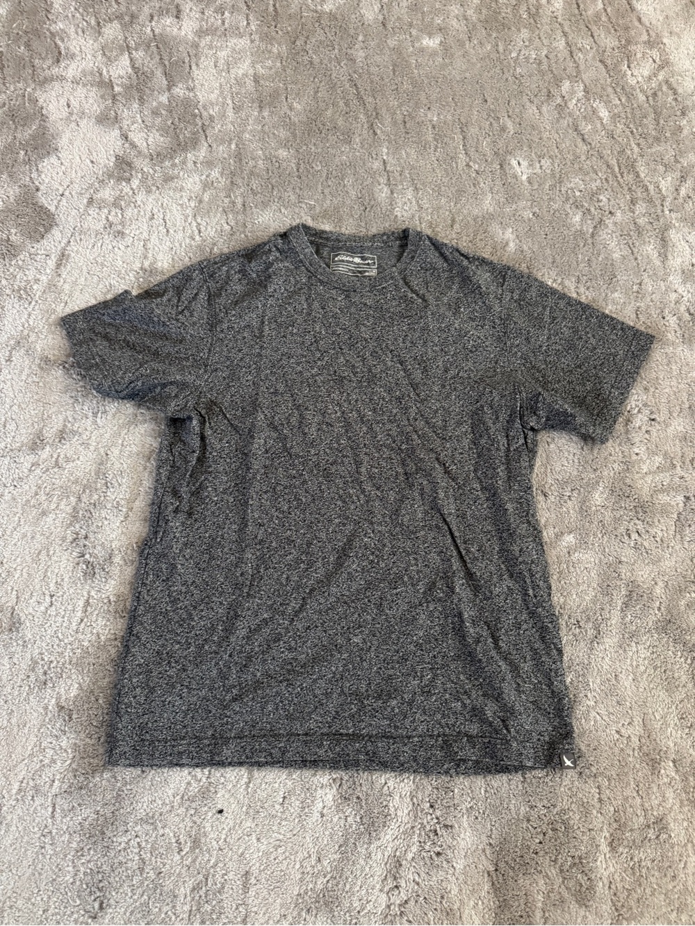 Eddie Bauer Heather Gray Short Sleeve Tee